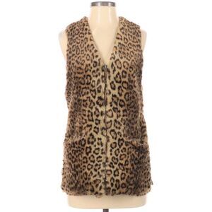 Vintage Emporio Armani Leapord Print‎ Vest 40